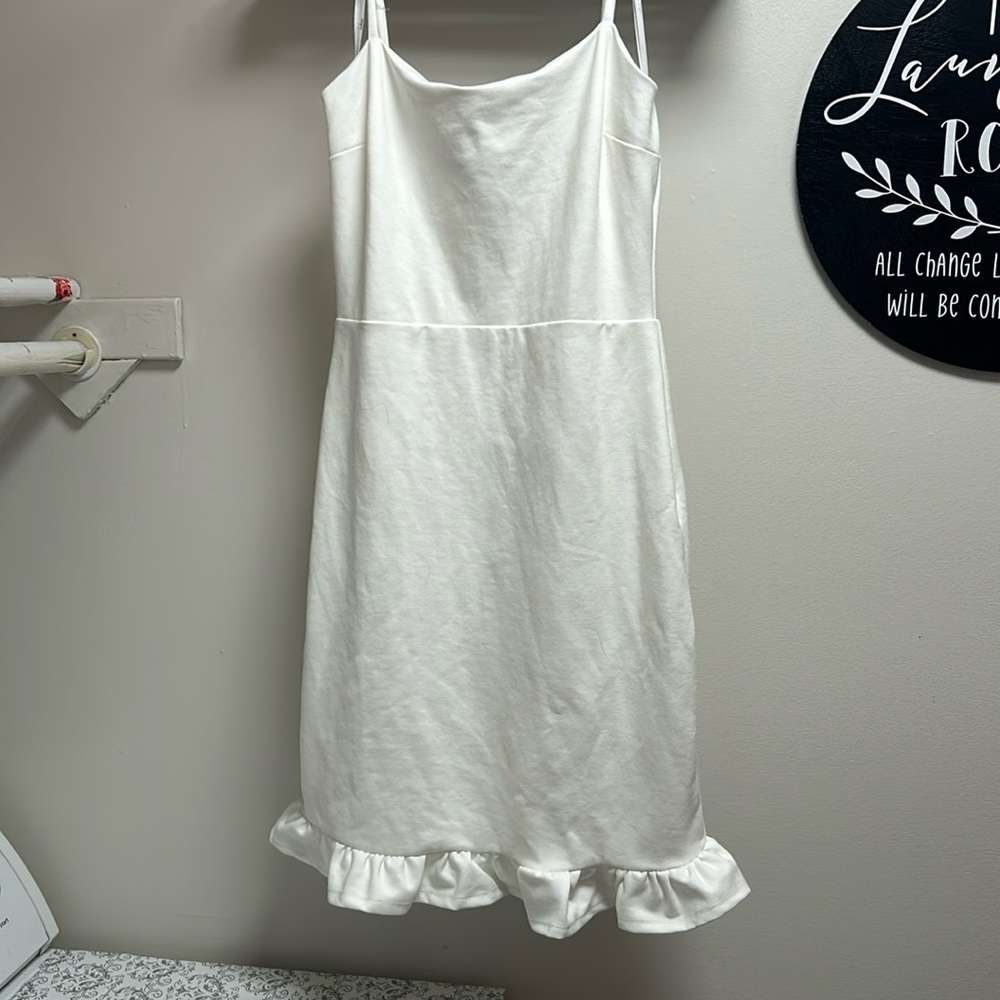 White dress!